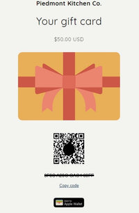 Thumbnail for eGift Card - piedmont bbq
