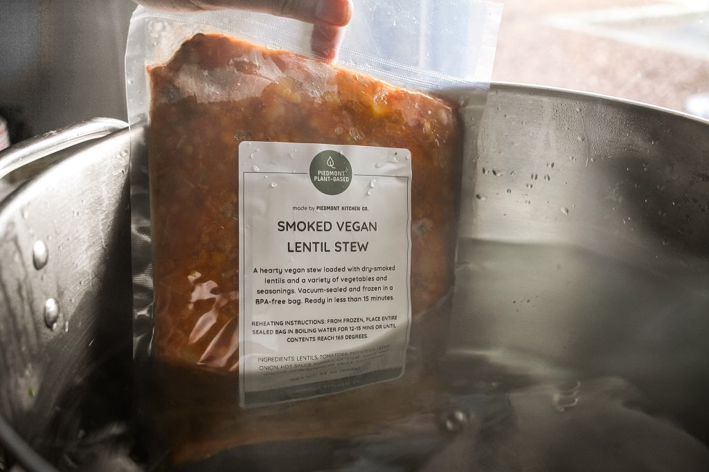 Vegan Smoked Lentil Stew - Pickup at Our Kitchen - piedmont bbq