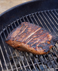 Thumbnail for Piedmont BBQ Co Lime Tamari Marinated Flank Steak on the Grill - Pickup at Our Kitchen