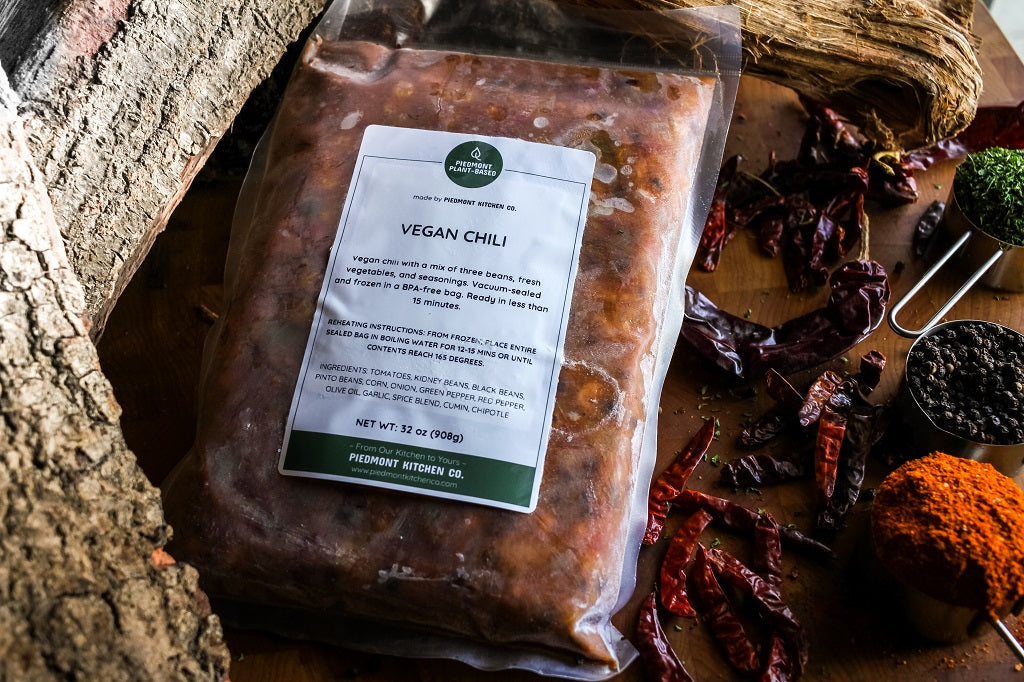 Vegan Chili - Pickup at Our Kitchen - piedmont bbq